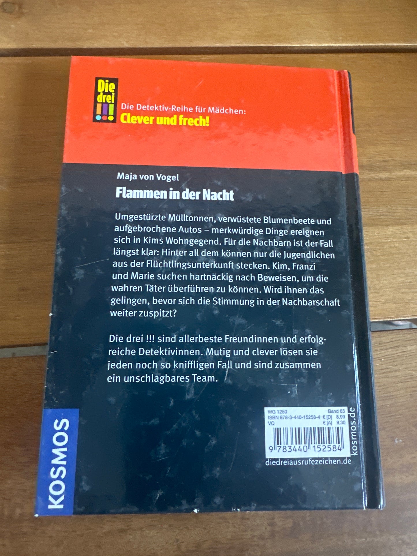 Flammen in der Nacht