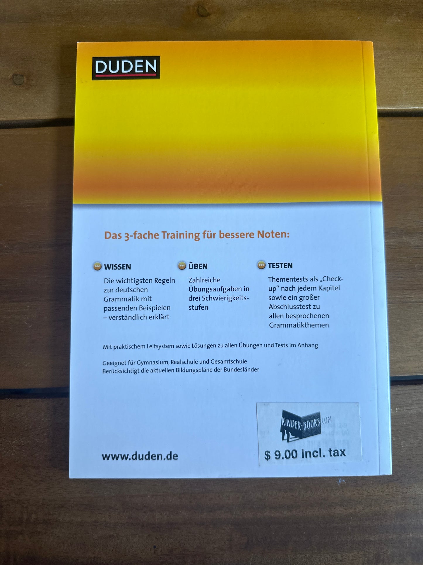 Deutsch Grammatik 5/6 Klasse