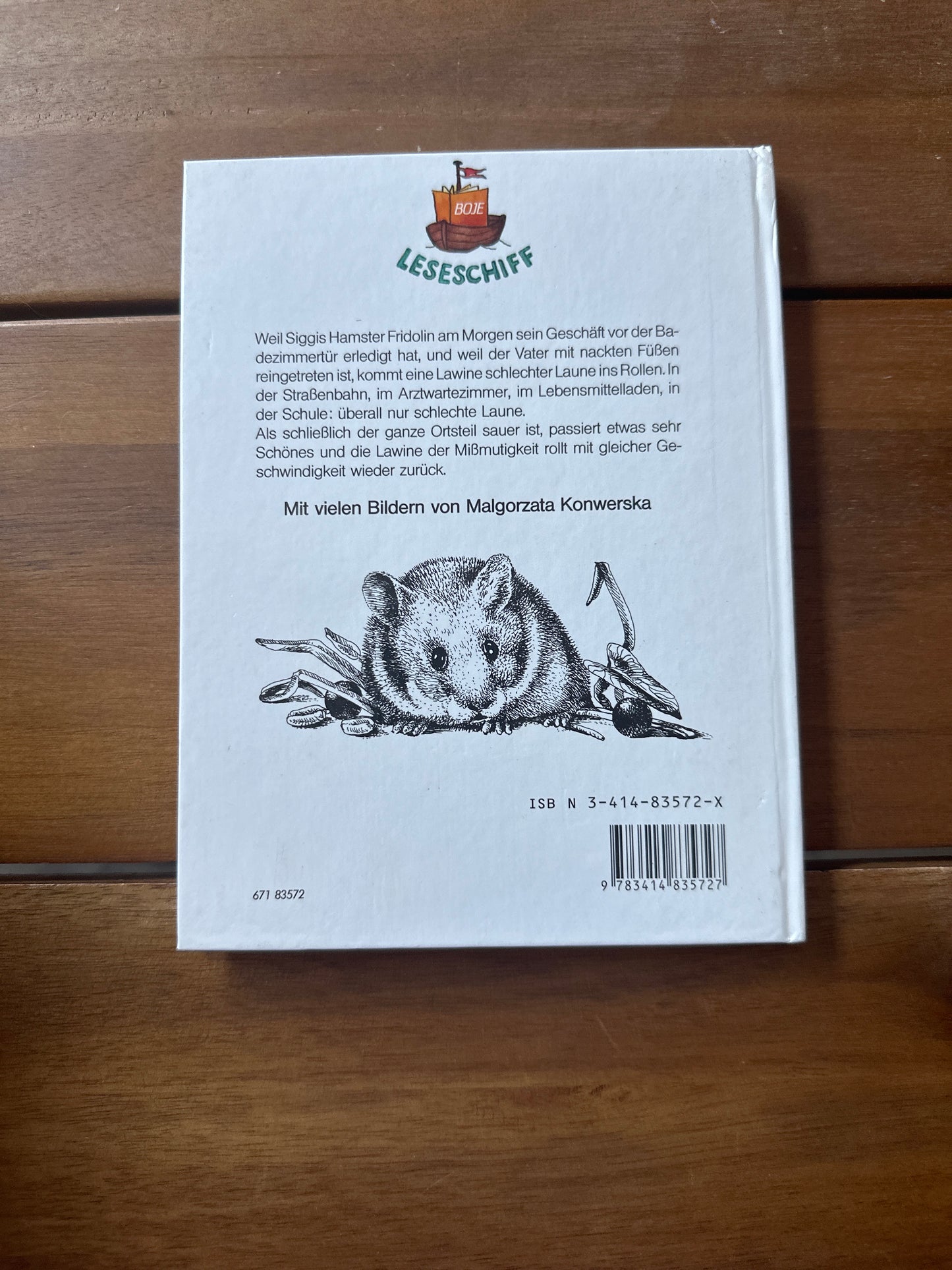 Weil Siggis Hamster Fridolin…