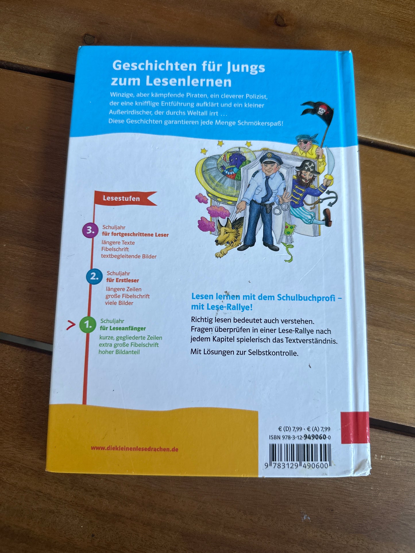 Geschichten für Jungs zum Lesenlernen