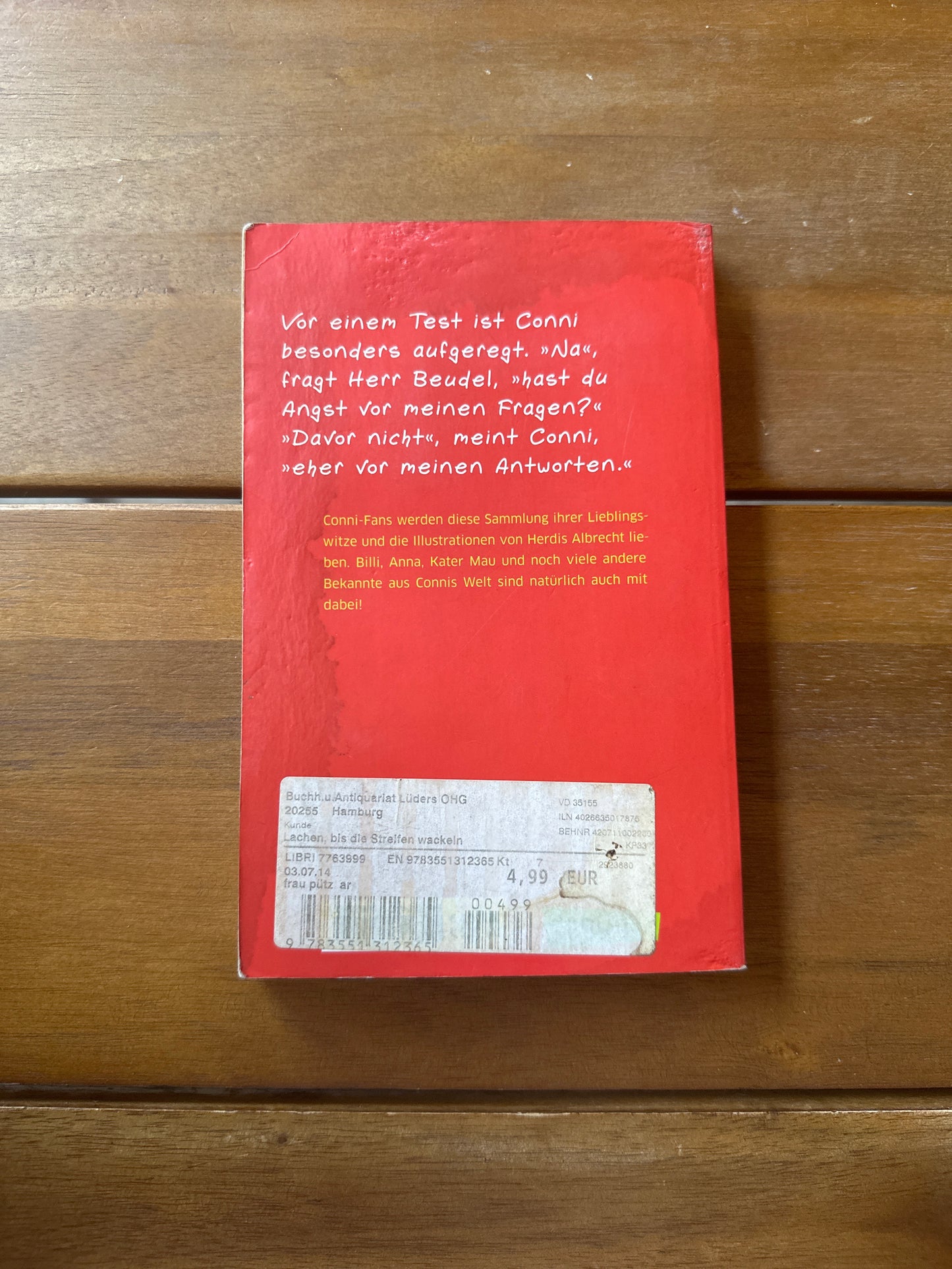 Lachen, bis die Streifen wackeln - Connis Lieblingswitze