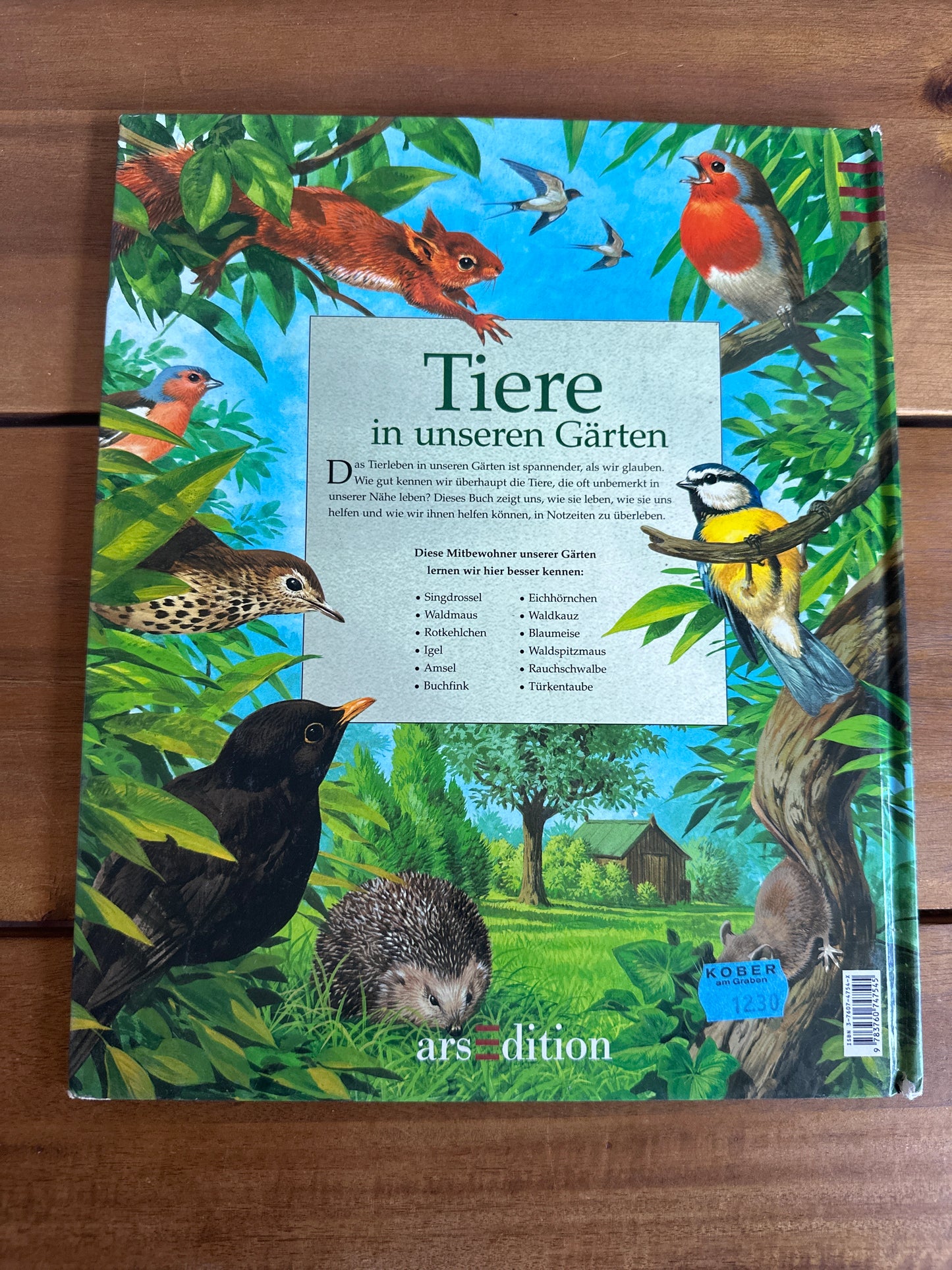 Tiere in unseren Gärten