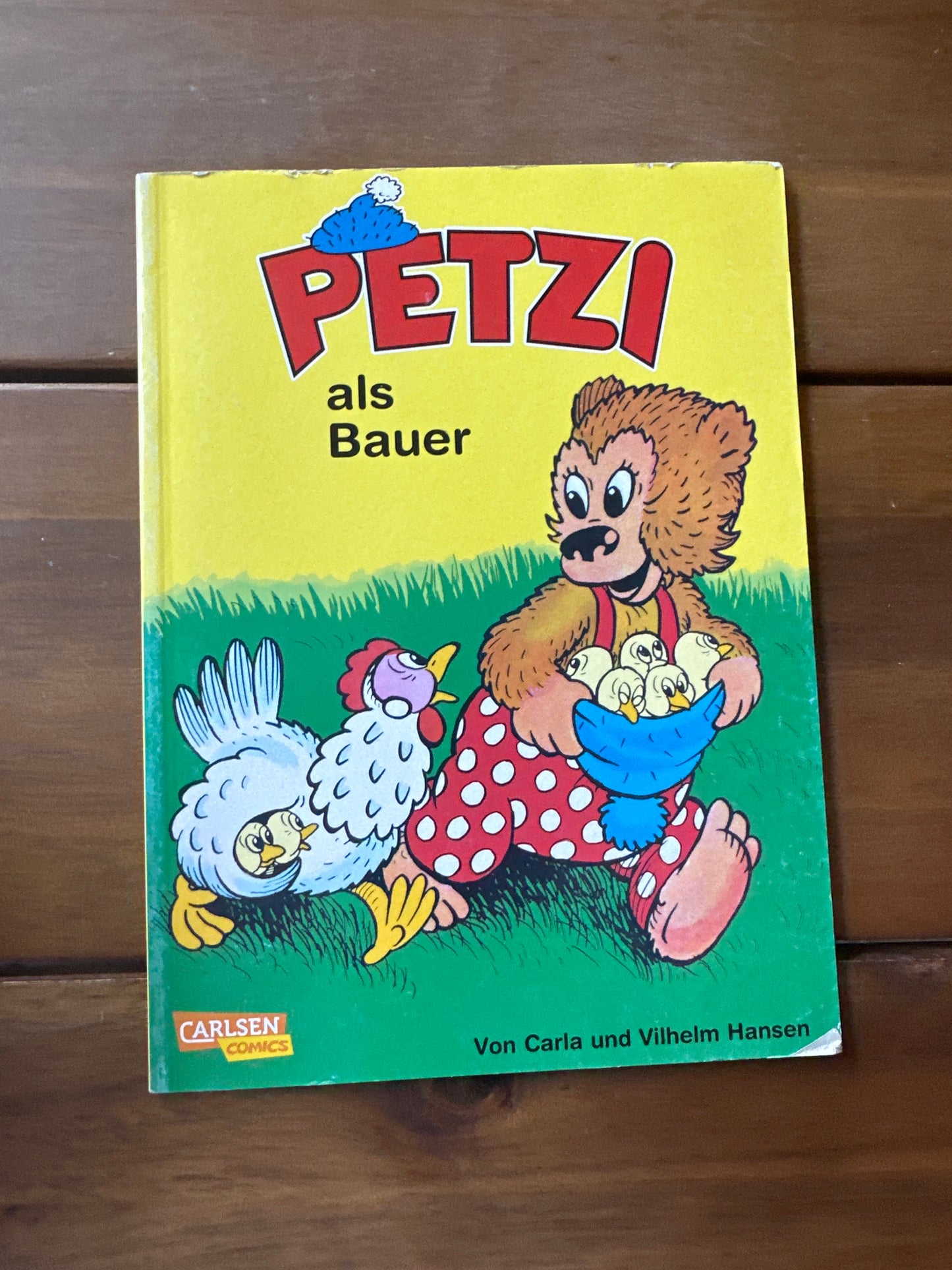 Petzi als Bauer