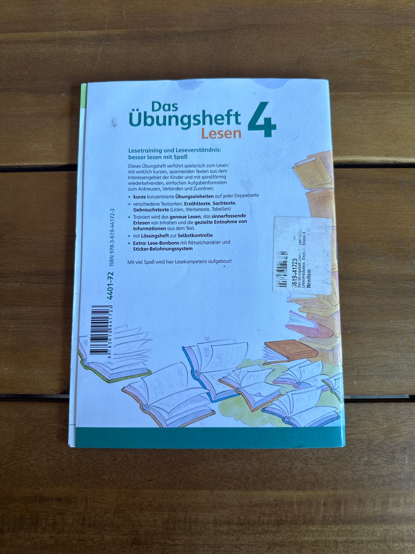 Das Übungsheft Lesen 4