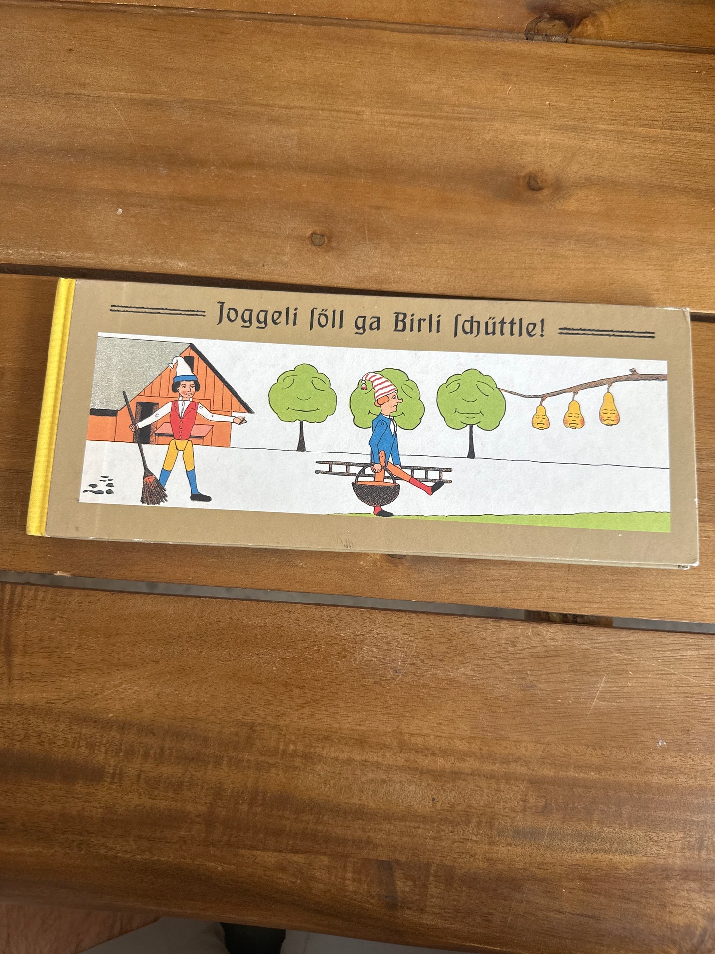 Joggeli röll ga Birli Rchüttle