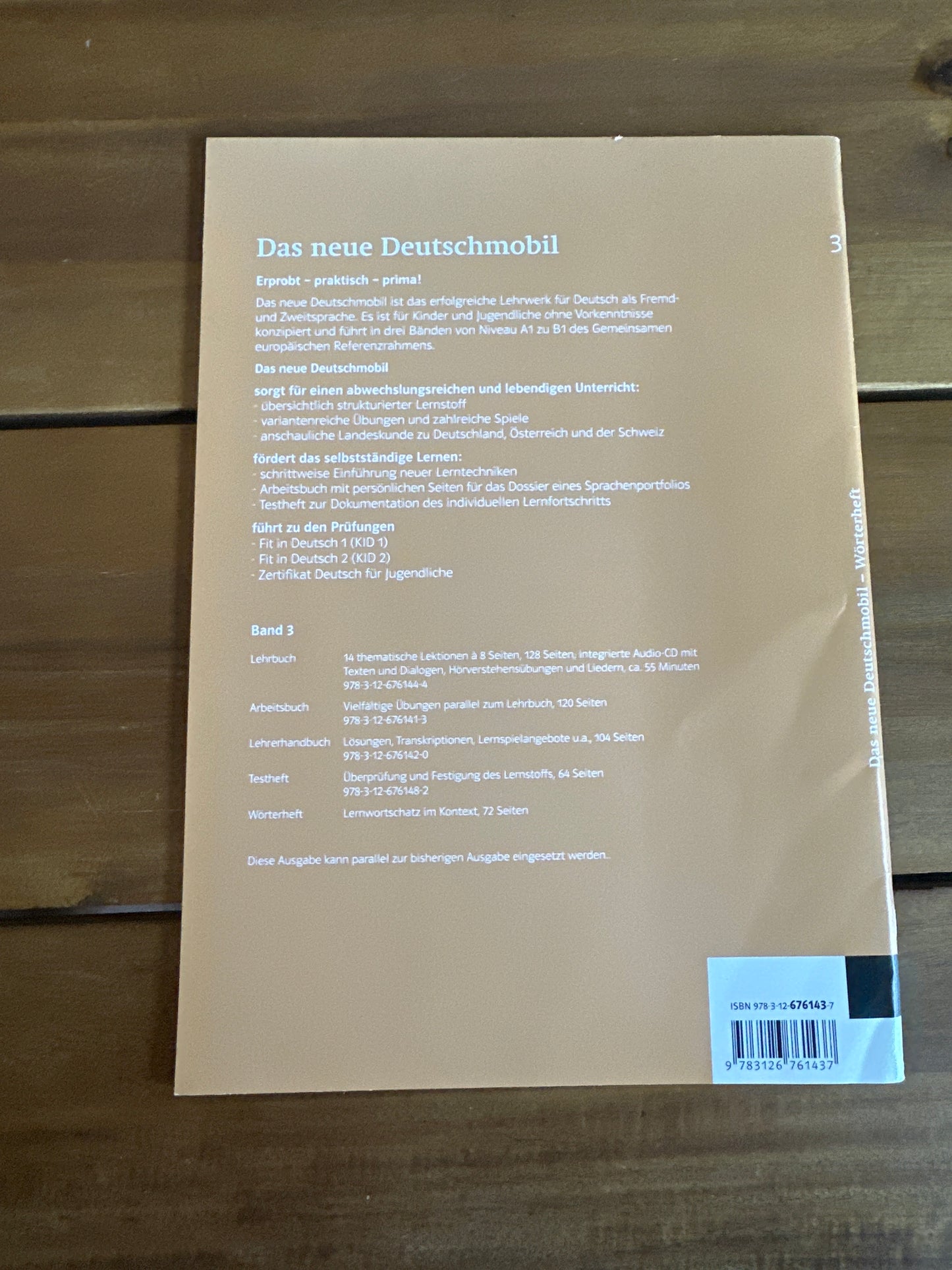 Das neue Deutschmobil 3 - Wörterheft