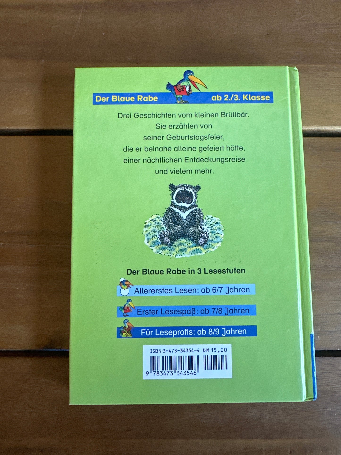 Das große Buch vom kleinen Brüllbär