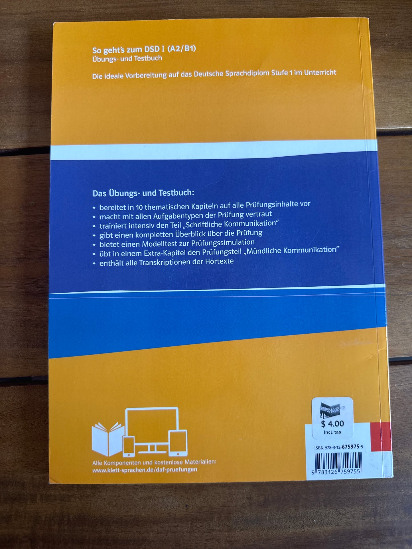 So geht‘s zum DSD I (A2/B1) - Übungs - und Testbuch