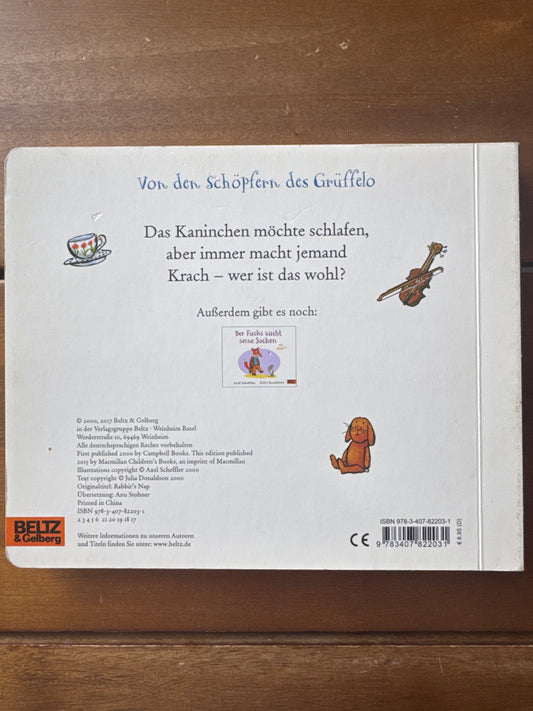 Kaninchen ist sooo müde