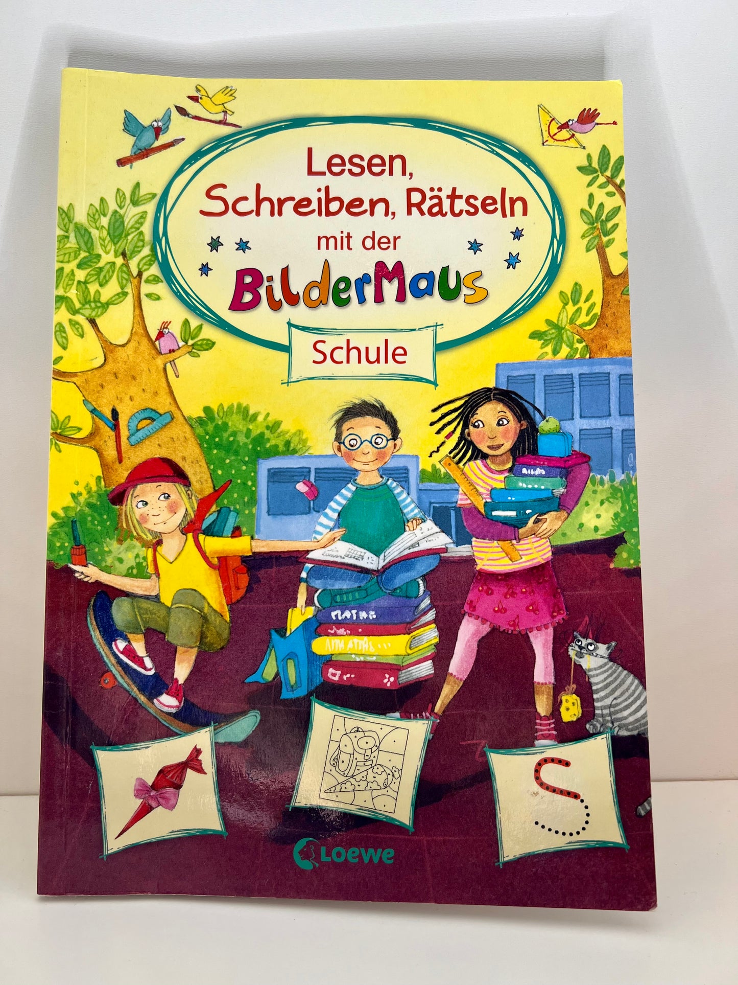 Lesen, Schreiben, Rätseln mit dir Bildermaus – Schule