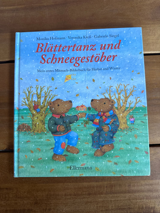 Blättertanz und Schneegestöber