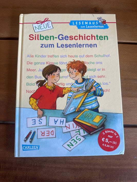 Silben-Geschichten zum Lese lernen