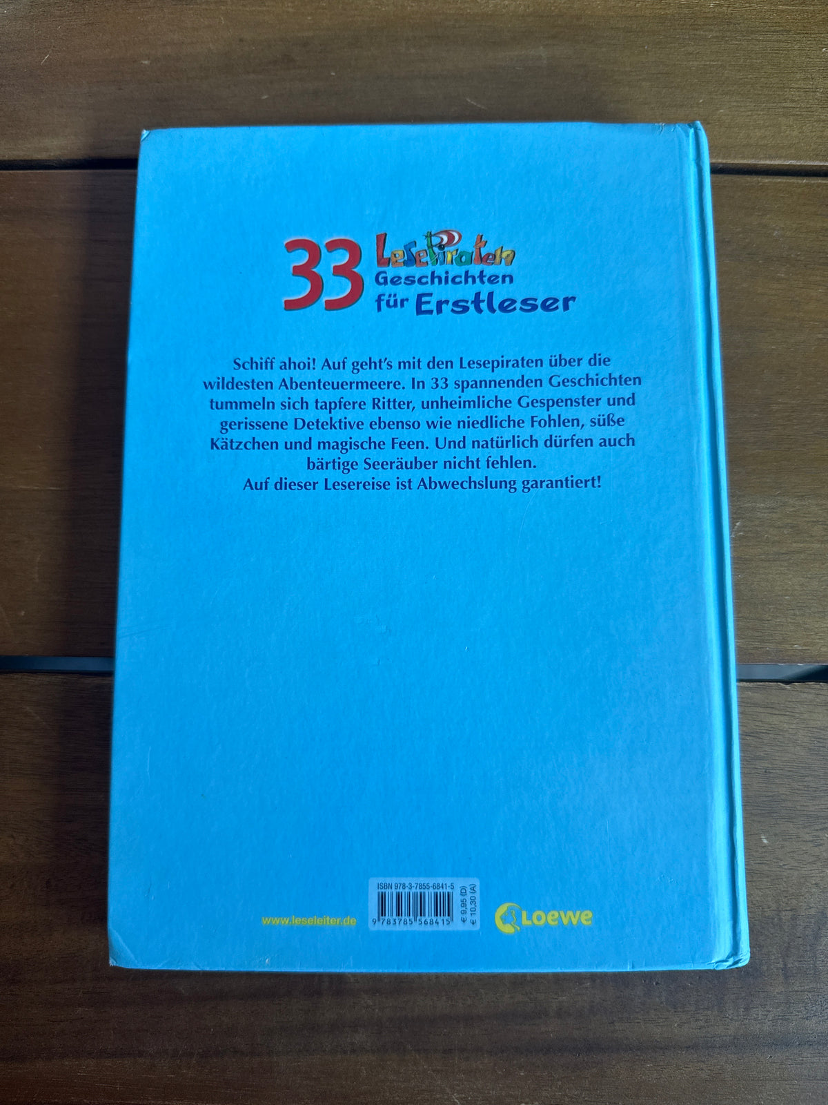 33 Lesepiraten - Geschichten für Erstleser