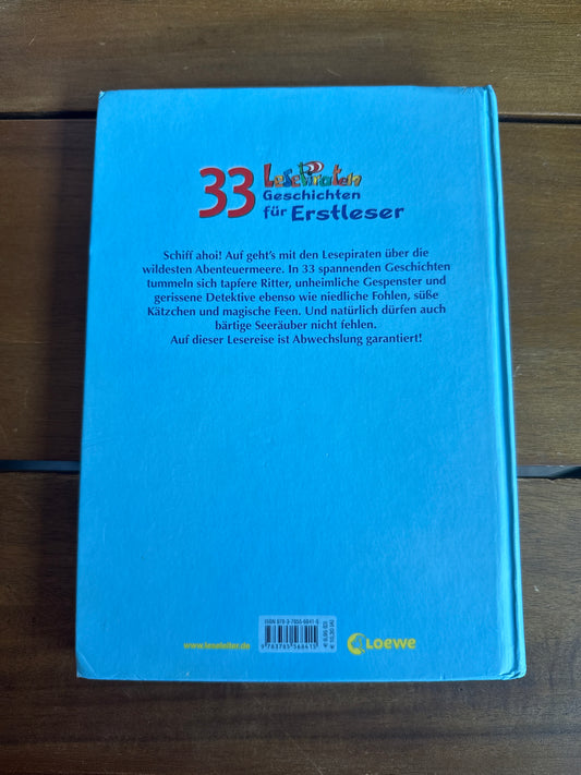 33 Lesepiraten - Geschichten für Erstleser