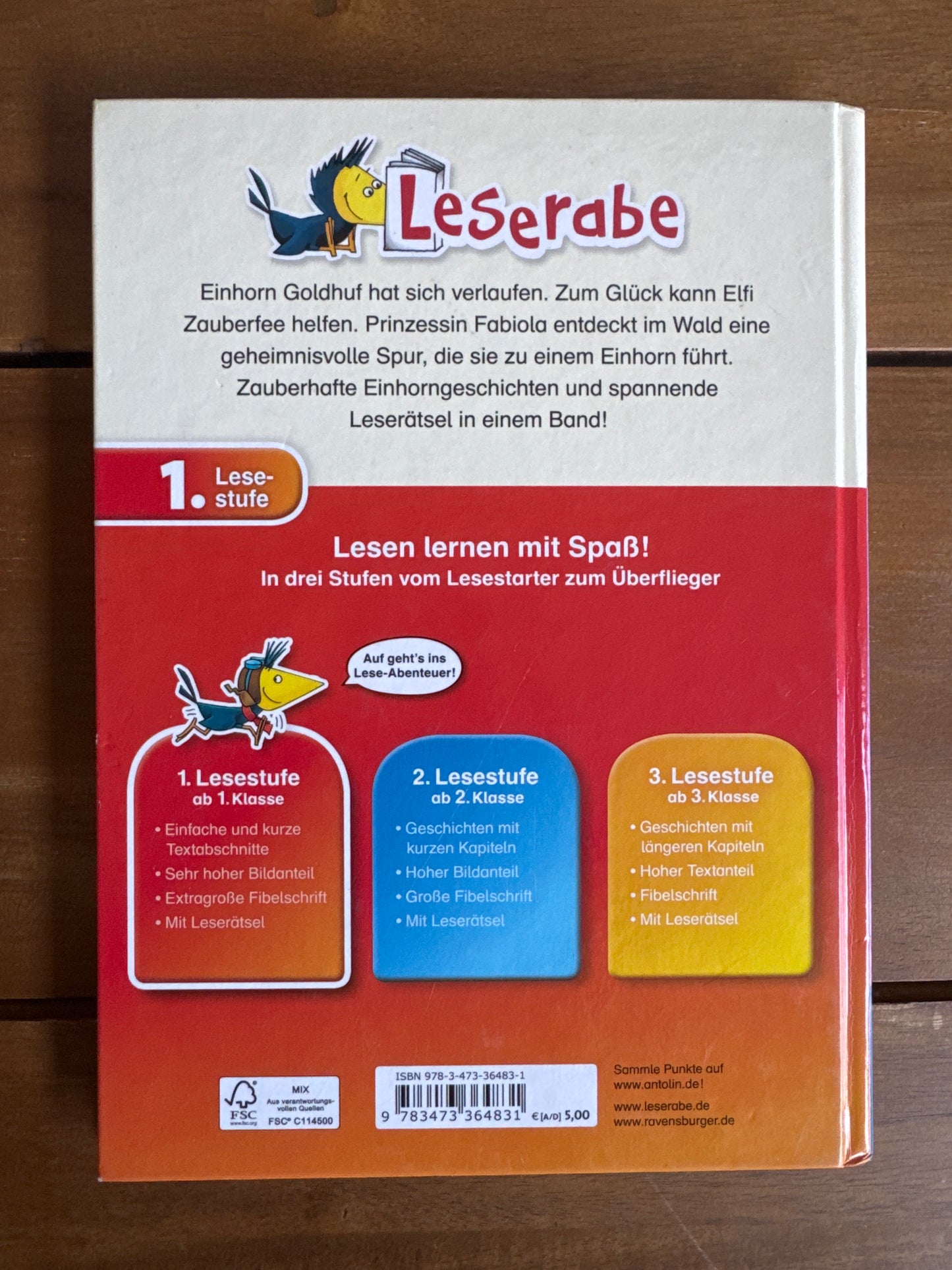 Leserabe Einhorngeschichten für Erstleser