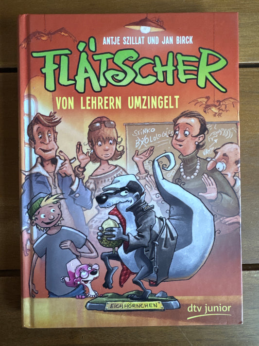 Flätscher von Lehrern umzingelt