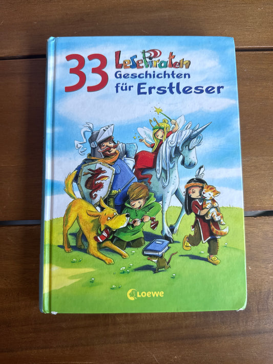 33 Lesepiraten - Geschichten für Erstleser