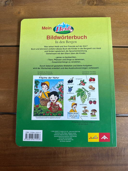Mein Heidi Bildwörterbuch In den Bergen