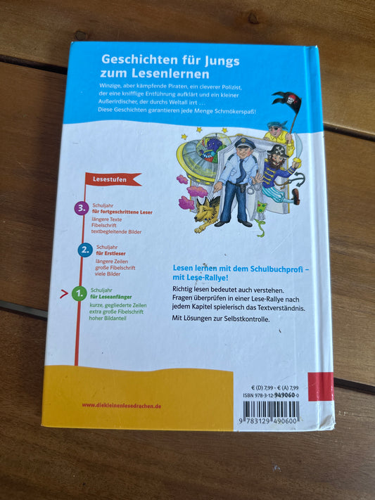 Geschichten für Jungs zum Lesenlernen