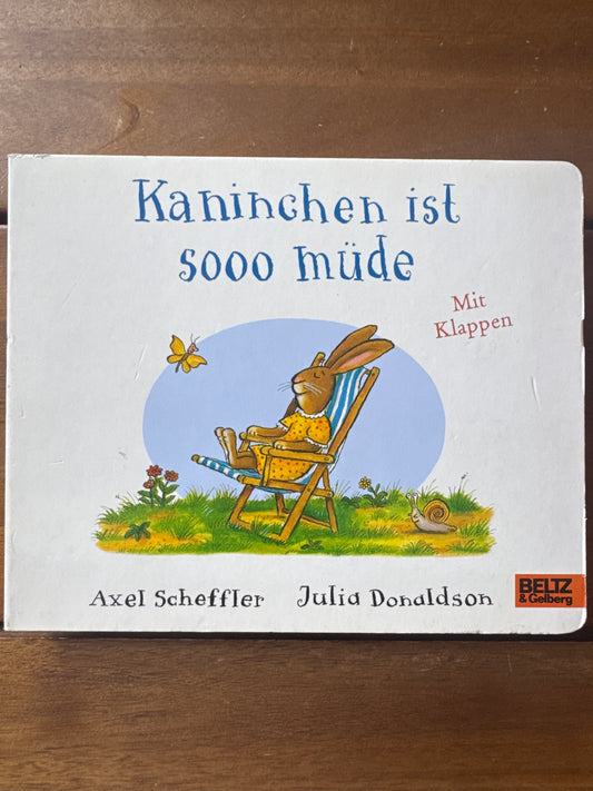 Kaninchen ist sooo müde