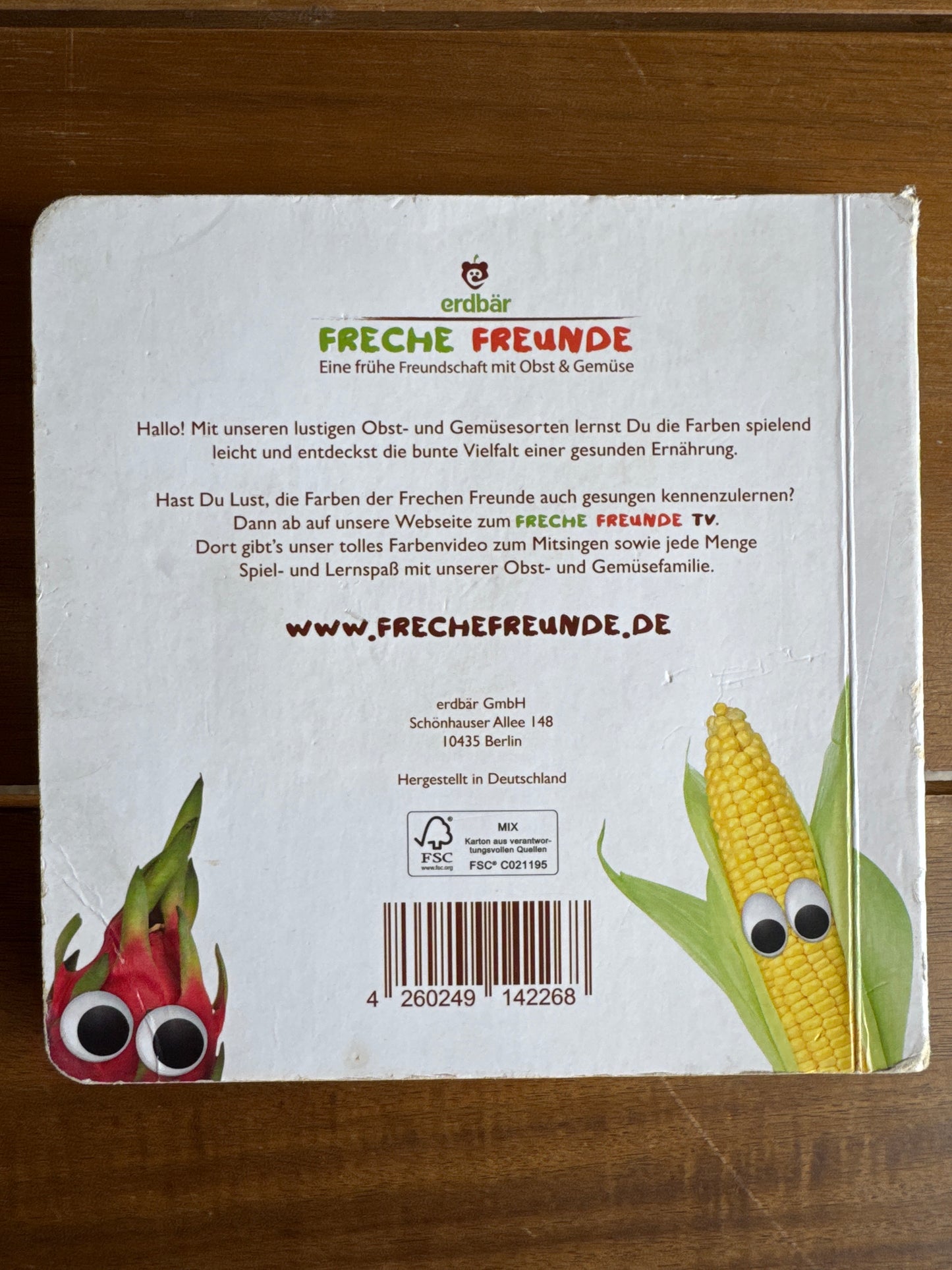 Lerne die Farben mit den frechen Freunden