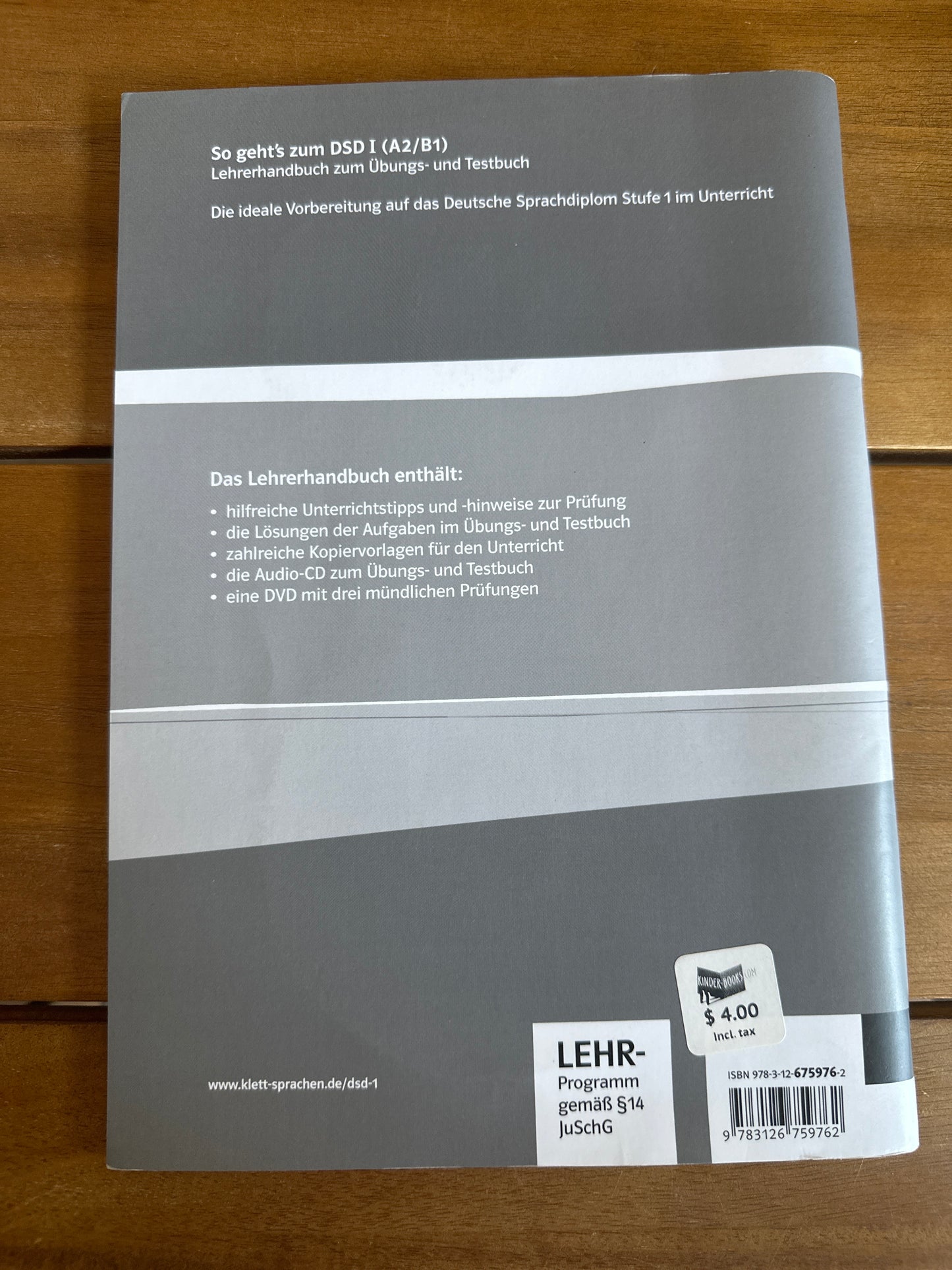 So geht‘s zum DSD I (A2/B1) - Lehrerhandbuch