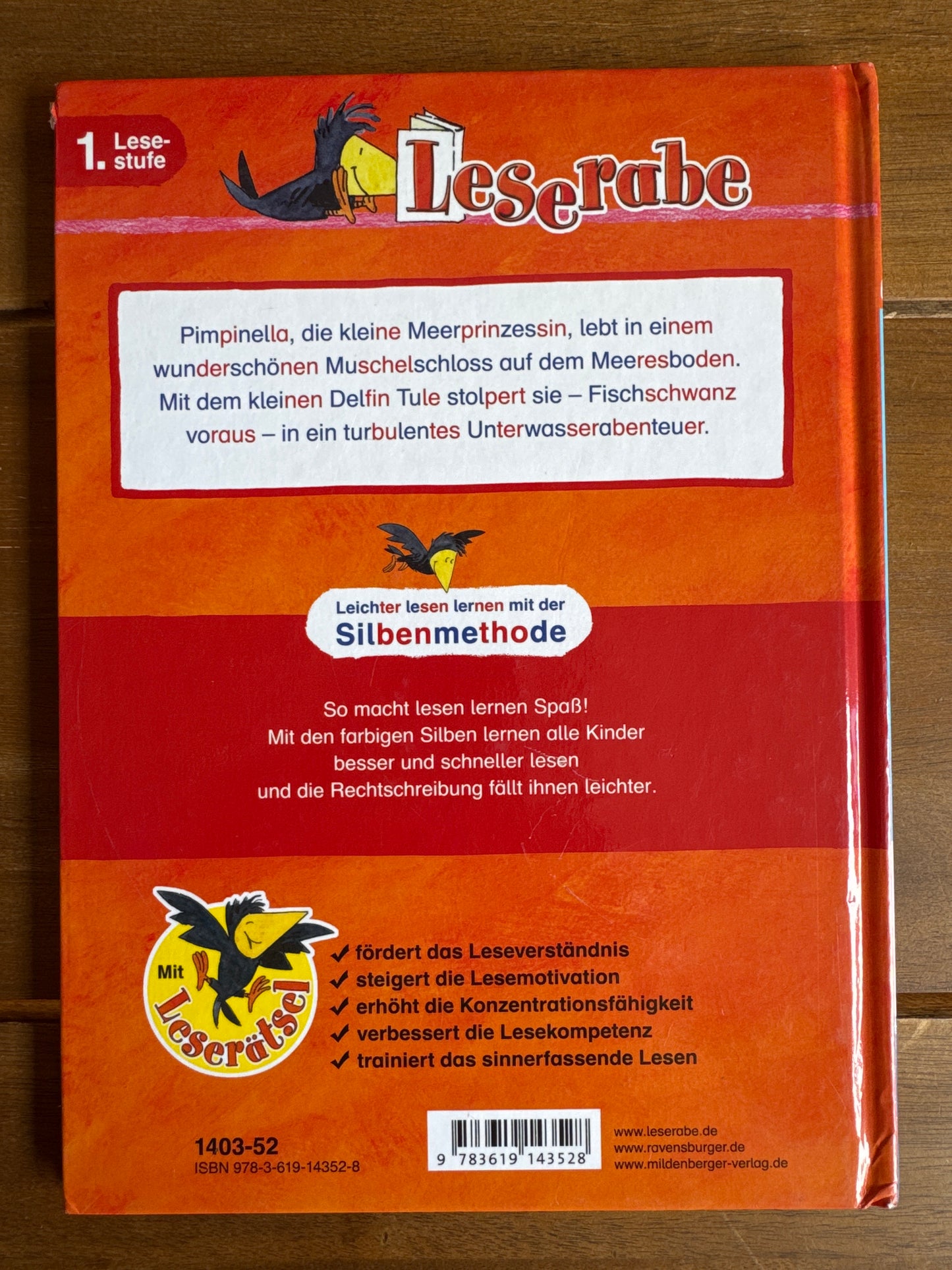 Leserabe Pimpinella Meerprinzessin und der Delfin