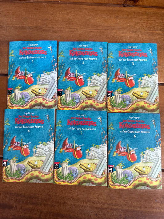 Der kleine Drache Kokosnuss- auf der Suche nach Atlantis 1 -> 6