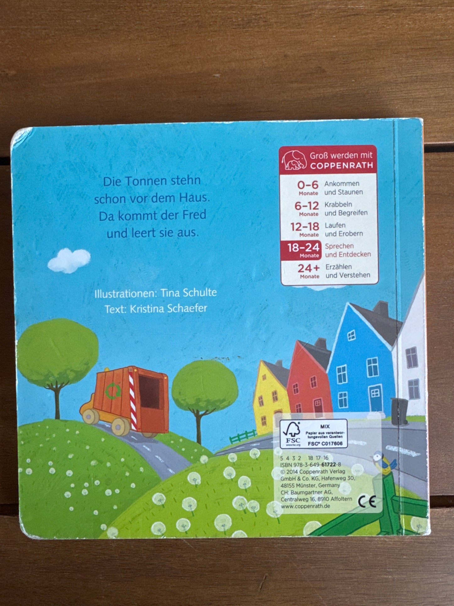 Mein kleines oranges Müllauto