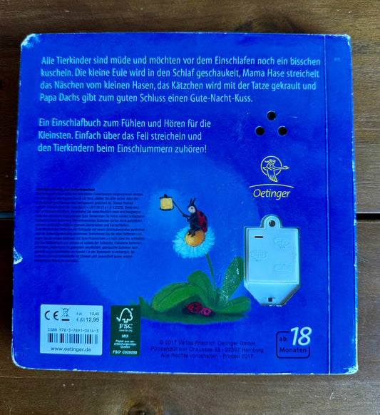 Kraule mich, dann schlafe ich!
